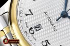 Longines Master Collection YG/SS White/Num MY9015 Mod