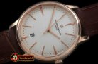 VC080 - Patrimony RG/LE White Stk Jap Miyota 9015