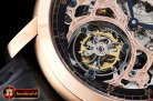 Audemars Piguet AP Jules Tourbillon Rep Minutes RG/LE Blk Tourbillon