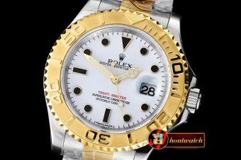 ROLYM094A - 16623 Yachtmaster Men TT White JF Asia 2836