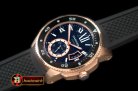 CAR0327B - Calibre de Cartier Diver RG/RU Black A-2813