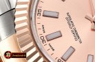 Rolex DJ2 41mm Oyst Flt RG/SS Rose Gold Stk BP A3136 Mod