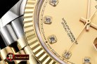 Rolex DateJust 36mm Jub Flt YG/SS Gold/Diams BP A2813