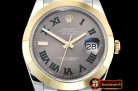 Rolex Datejust II DJ2 41mm Oyt Smt YG/SS Grey/Rmn BP Asia 2813