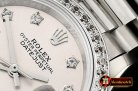Rolex DateJust Ladies 28mm Pres Dm SS/SS Grey/St D BP A2671