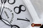 Franck Muller Crazy Hours Jumbo Wht/Blk CER/LE Iron Croco A2813