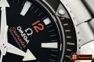 Omega Planet Ocean 45mm Cer Bez SS/SS Blk/Org JHF A2836 Mod