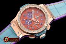 Hublot Big Bang Pop Art 38mm RG/LE Red/Diam Bez OS20 Qtz