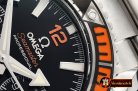 Omega P-Ocean Chrono Blk/Org SS/SS Black JHF A7750 Mod9900