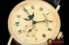 BRE083C -Classique MoonPhase Ref.3300 Diam YG/LE Gold MY9015 Mod