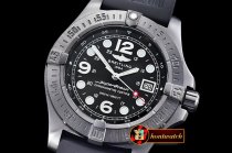 Breitling Superocean SteelFish DLC/RU Black HF Asia 2836