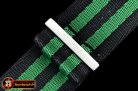 Omega Black/Green NATO Strap for Omega Models 20mm