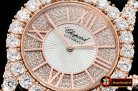Chopard L'Heure Du Diamant Round RG/LE (Black) Rose Gold MY9015