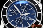 Breitling SuperOcean Heritage II Chronograph SS/SS Blue ANF A7750