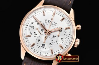 Zenith El Primero 36,000 vPH RG/LE White Asia 7750 Mod