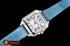 Cartier Santos De Cartier 2018 Mens SS/LE (Blue) Wht Swiss Qtz