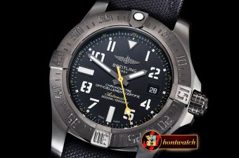 Breitling Avenger II Seawolf DLC/NY Ylw Num Stk GF V2 Asia 2836