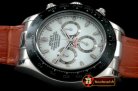 Replica Rolex Daytona 116506 SS/CER/LE White A-7750 Sec@6