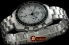 Best Replica Omega Speedmaster Snoppy SS/SS White OS20 Quartz