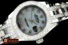 Replica Rolex Diam Bez SS MOP Wht/Diam S-2671
