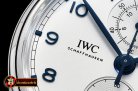 IWC Portugieser Chronograph Classic SS/LE Wht/B YLF A7750