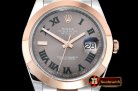 Rolex Datejust II DJ2 41mm Oyt Smt RG/SS Grey/Rmn BP Asia 2813