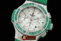HUB0321G - Big Bang Aspen SS/Sq Green Ruby White A-7750