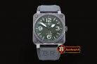 Replica Bell & Ross BR03-92 Military Ed. PVD/RU Green Miyota 901