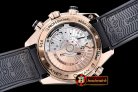 Replica Omega Planet Ocean Chrono RG/RU Black Asia7750 Mod 9301