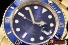 Rolex Submariner 116618 YG/YG Blue BP V2 SP Asia 3135