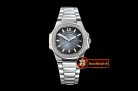 Patek Philippe Nautilus 7010 Ladies Diams SS/SS Blue - Swiss Qtz