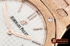Audemars Piguet Royal Oak 33mm Frosted RG/RG White JHF V2 Swiss Qtz