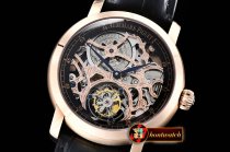 Audemars Piguet AP Jules Tourbillon Rep Minutes RG/LE Blk Tourbillon