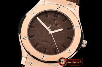 HUB0386C - Classic Fusion Berluti Scritto RG/LE Brown V2 A2892