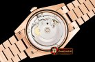 Rolex DayDate 40mm Diam RG/RG Brown Baug. Diam BP A2836