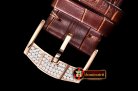 Piaget Emperador Diamonds DIAM/RG/LE Diams KZF Miyota 9015