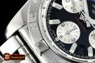 BSW0362B - Chronomat B01 SS/SS Black/Stick GF Asia 7750 Mod