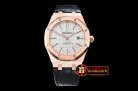 Audemars Piguet Royal Oak 15400 Wrapped RG/LE White BP MY9015 Mod 3120