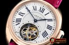 Cartier Cle De Cartier Tourb Ladies RG/LE White Asia HW Tourb