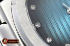 Patek Philippe Nautilus Ref.3800 Midsize SS/LE V.Blue Diams BP A