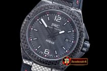 IWC Ingenieur Cabon Perf. PVD/NY Black/Red CF MY9015 Mod