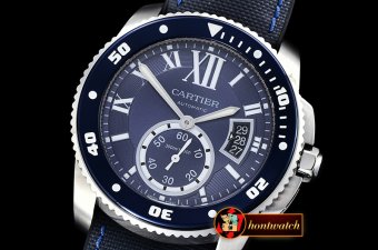 Cartier Calibre de Cartier Diver SS/NY/RU Blue TF MY8205 Mod