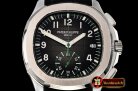 Patek Philippe Aquanaut Chronograph 5968A SS/RU (Blk) Blk/Gr YLF A7750