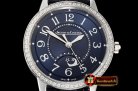 JAEGER LE COULTRE Master Ultra Thin Moon Ladies SS/LE Blue ZF MY9015 Mod