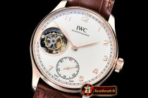 IWC Portuguese Tourbillon IW5463 RG/LE Whit ZF Tourbillon