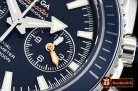 Omega P-Ocean Chrono Blue SS/SS Blue JHF A7750 Mod9900