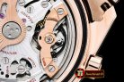 Replica Omega Planet Ocean Chrono RG/RG Black Asia7750 Mod 9301