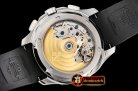 Patek Philippe Aquanaut Chrono 5968A Diams SS/RU (Blk) Blk YLF A7750