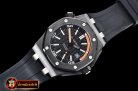 Audemars Piguet Royal Oak Diver 15707 CER/RU Black JF Ult 1:1 MY9015 Mod