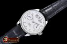 IWC Portugieser Annual Cal IW503502 SS/LE Wht YLF A52850
